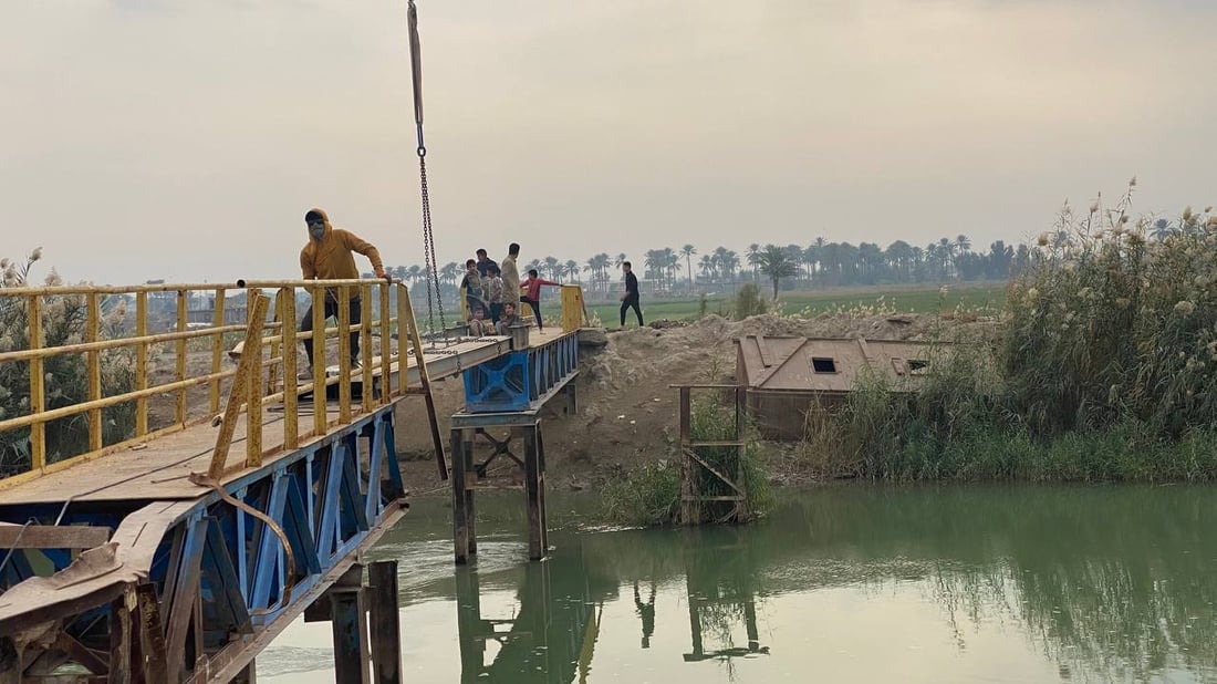 متبرع من أبو غريب وجد حلاً لمعضلة ماء الشرب في قرى “شحاذة” (صور)