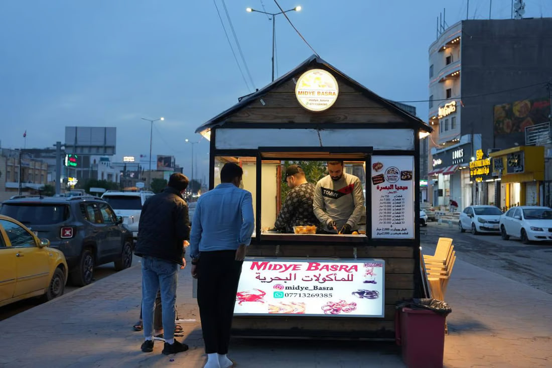 Fresh flavors in Basra’s time square