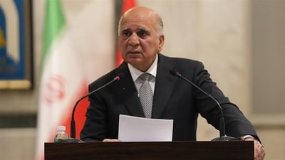 فؤاد حسين يصل واشنطن: نريد شراكة سياسية وأمنية وسنتناقش في أهم مراكز الفكر
