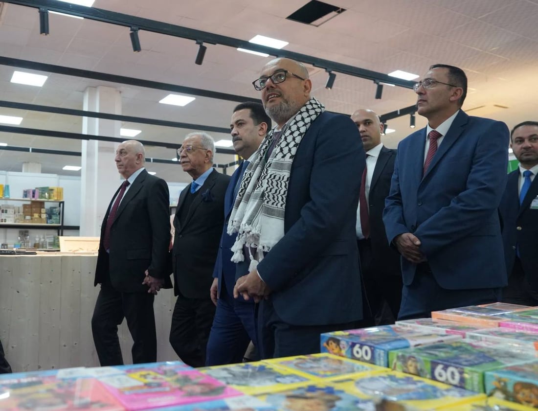 السوداني خلال افتتاح معرض بغداد للكتاب: “فرصة لفضح ممارسات الكيان الصهيوني”