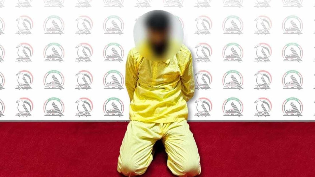 الحشد يقول إنه استدرج قيادياً في حزب البعث من لبنان (صورة)
