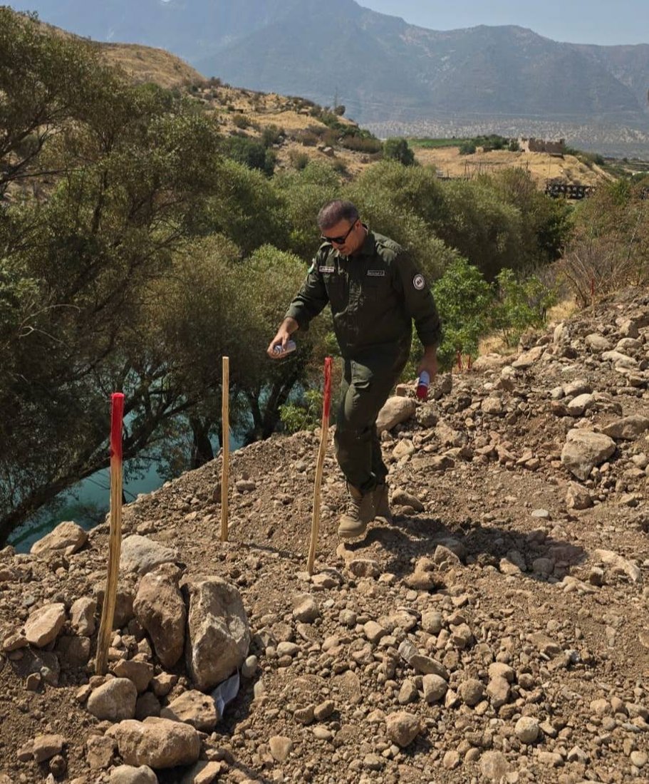 لە نزیک پڕۆژەیەکی گەشتیاری لە شیلادزێ دوو مین هەڵگیرانەوە