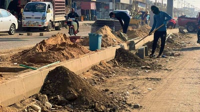 بلد: شارع السيد محمد ينتظر اللمسات الأخيرة بعد إتمام 80% من أعماله (صور)