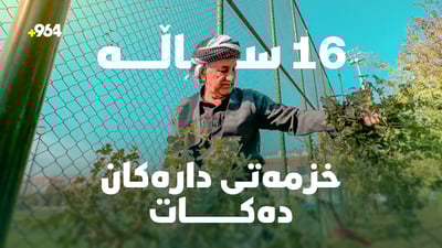 ژینگەدۆستێکی قەڵادزێ، 16 ساڵە دوو هەزار داری چاندووە