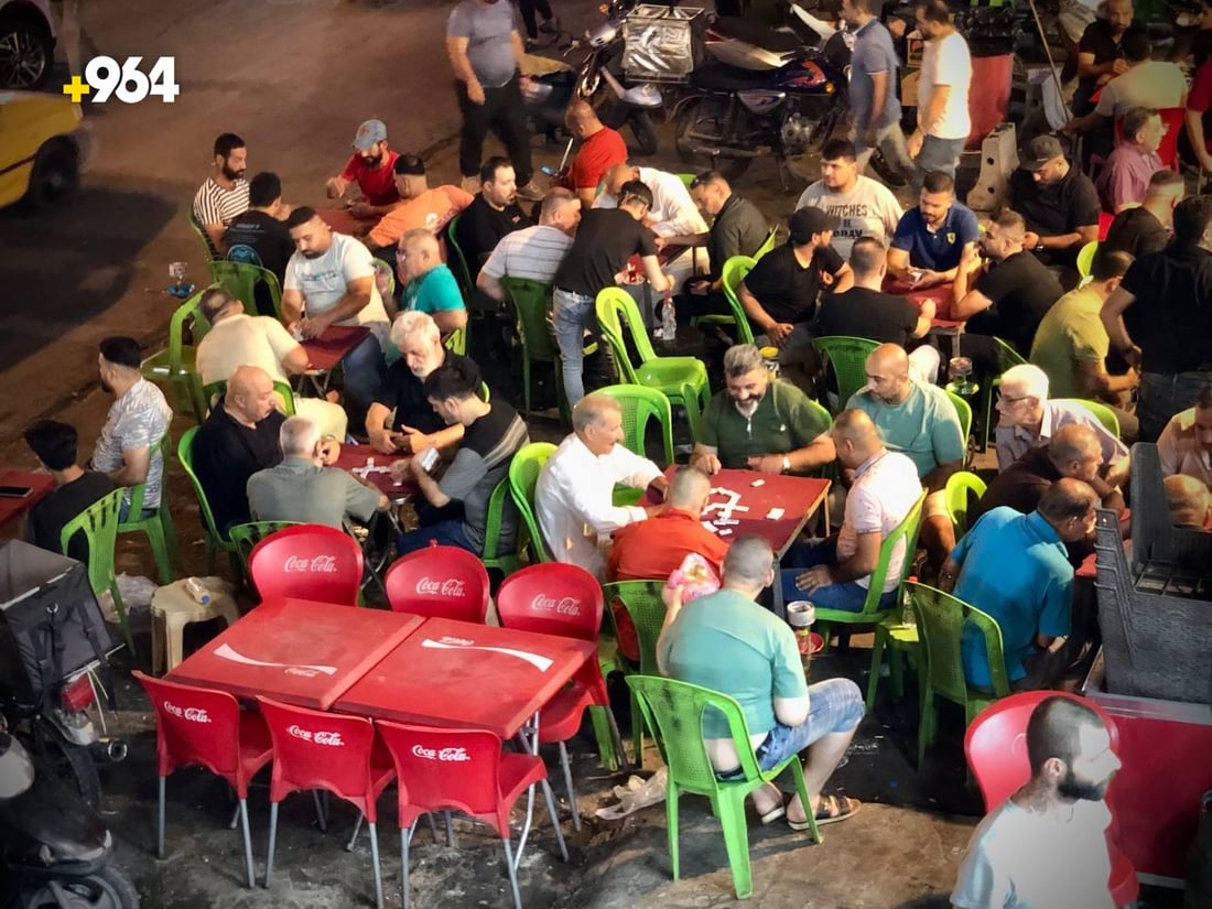 صور: ليالي الأنس في الكفاح تجمع الشباب والشياب على الشاي الأطيب في بغداد