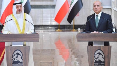 اتفاق عراقي كويتي على إنهاء ملف ترسيم الحدود والحقول النفطية المشتركة