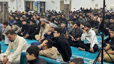 صور: آلتون كوبري تحيي ليلة القدر بالقرآن والدعاء وموائد السحور