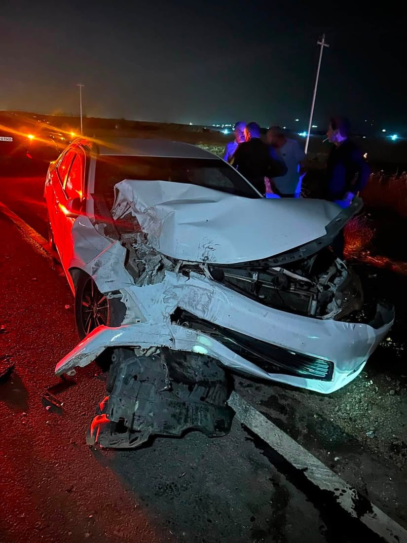 دوو ئۆتۆمبێل و تراکتۆرێک پێکیاندادا و حەوت کەس برینداربوون