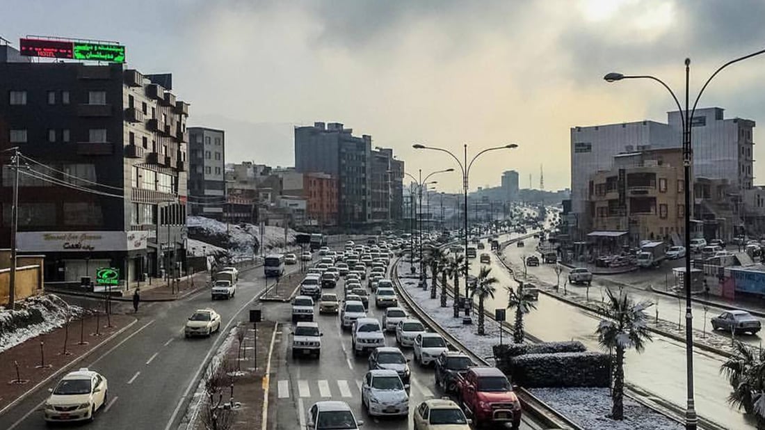 ئەمڕۆ لە سلێمانی؛ گاردن سیتی بۆ پردی کۆبانێ قیر دەکرێ