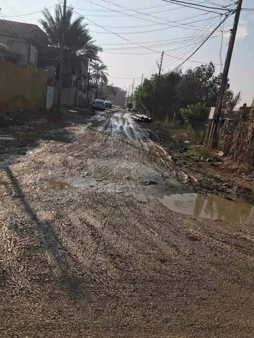 صور: أطفال كاطون بعقوبة يحلمون بالسير على طرق بشرية.. والنائب المجمعي متفائل