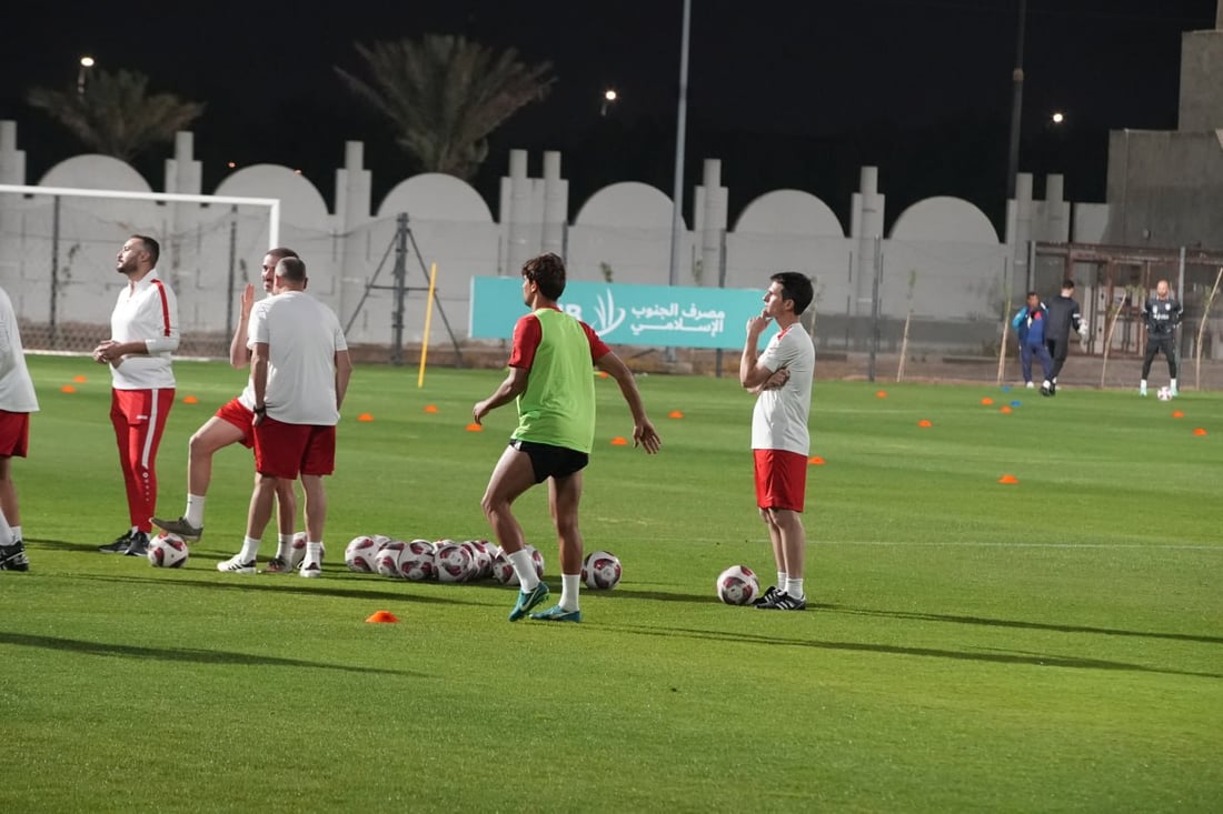 صور: تدريبات أسود الرافدين في البصرة استعداداً لمواجهة الفلبين في تصفيات كأس العالم