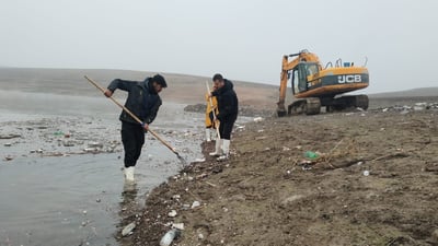 %85ـی خاشاکی ناو رووباری سیروان پاککرایەوە