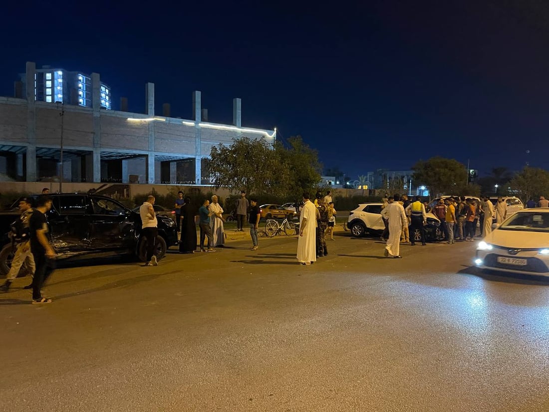 الرمادي قبل قليل: حادث تصادم بين “ريو” و”هيلوكس” يتسبب بإصابة 4 أشخاص