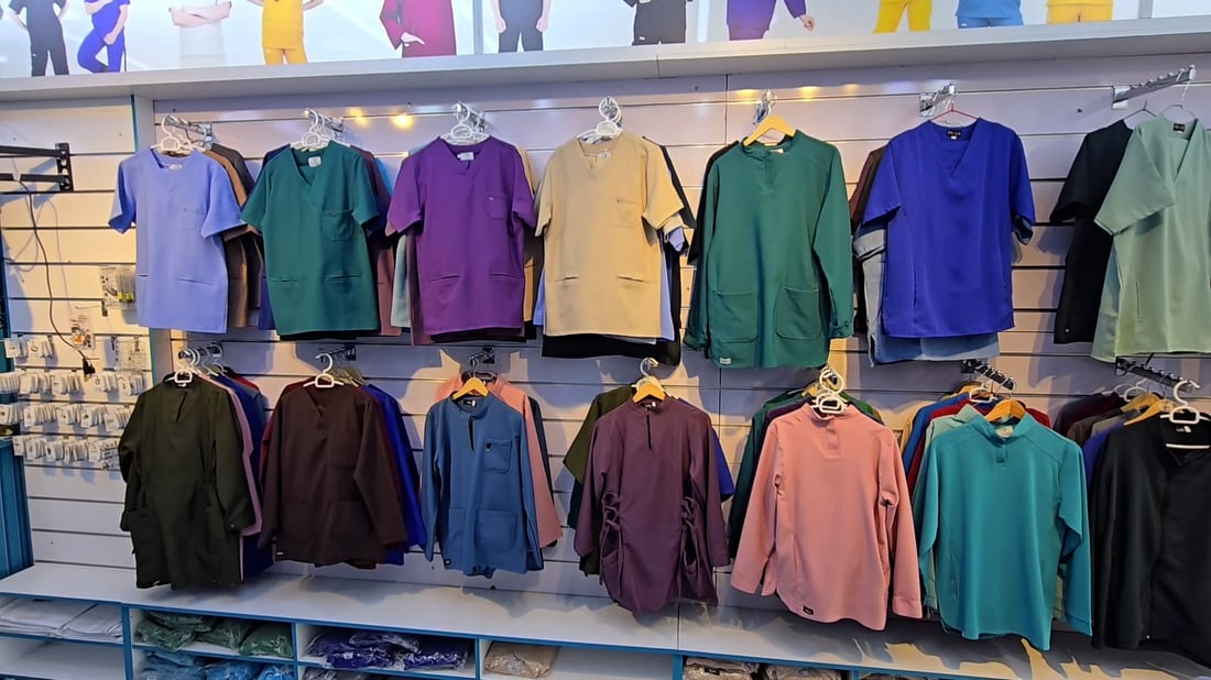 Factory in Mosul produces thousands of medical scrubs each month