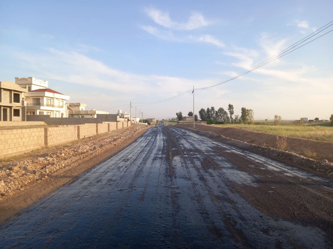 دووسایدی خەبات فراوان دەكرێ و رێگایەكیش بۆ گوندی گاینجى گەورە دروست دەكرێت
