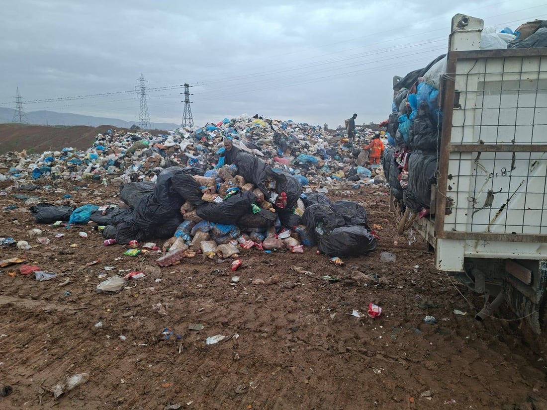 لە چەمچەماڵ 15 تۆن خۆراک و شمەکی بەسەرچوو لەناوبران