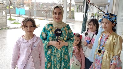 منداڵان جەوەکەیان بەدڵ نییە و چاوەڕێن بارانەکە خۆش بکاتەوە