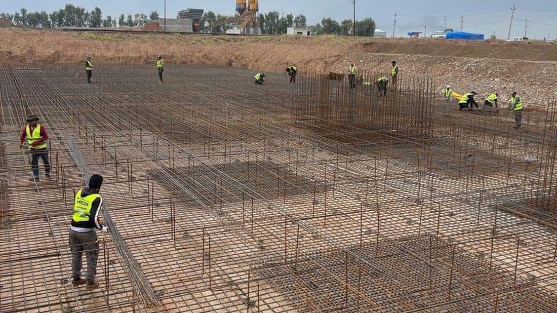 نەخۆشخانە گەورەکەی داقوق دەست بەدروستکردنی کرا