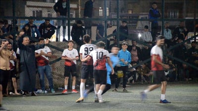 نازحو صلاح الدين ينقلون بطولات رمضان الى ملاعب كركوك