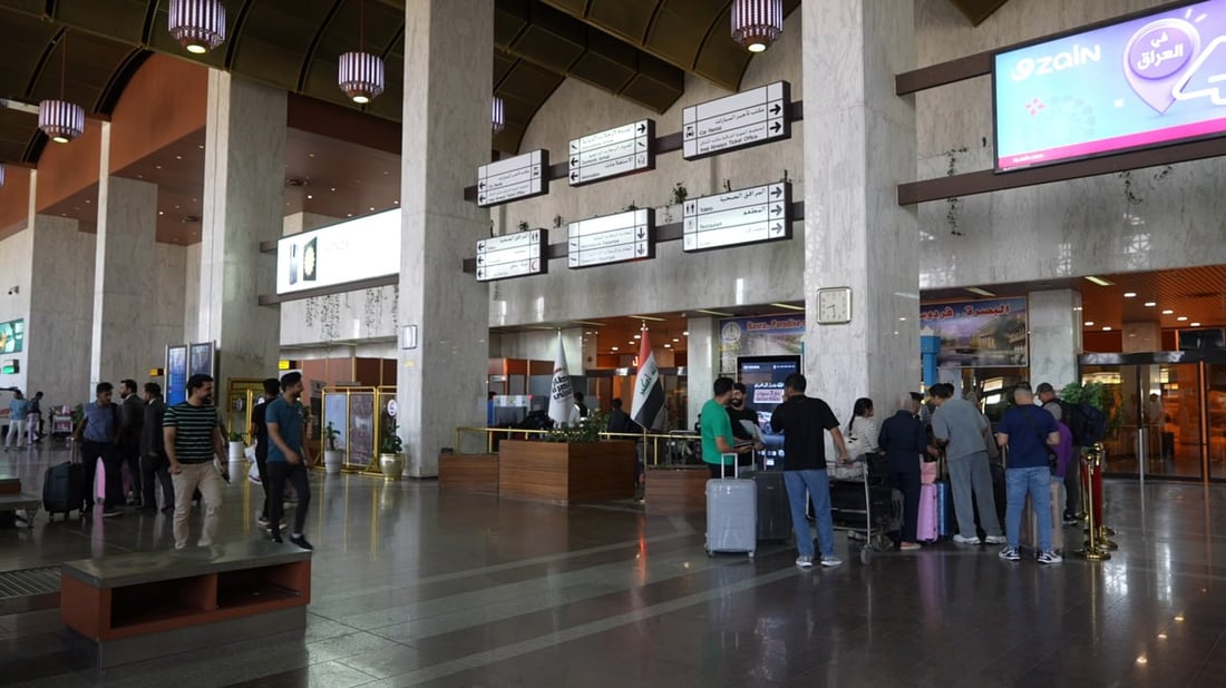 مدرج مطار البصرة لا يهدأ.. زوار الأربعينية يتدفقون عبر شركات الخليج وخط الشارقة