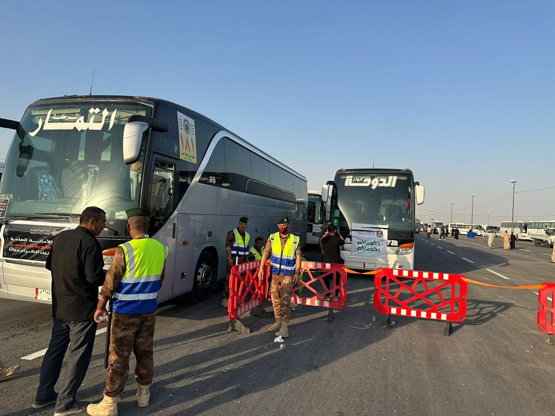 صور: أهل الخليج وإيران والعراق عائدون إلى مدنهم.. بدأ تفويج الزوار العكسي