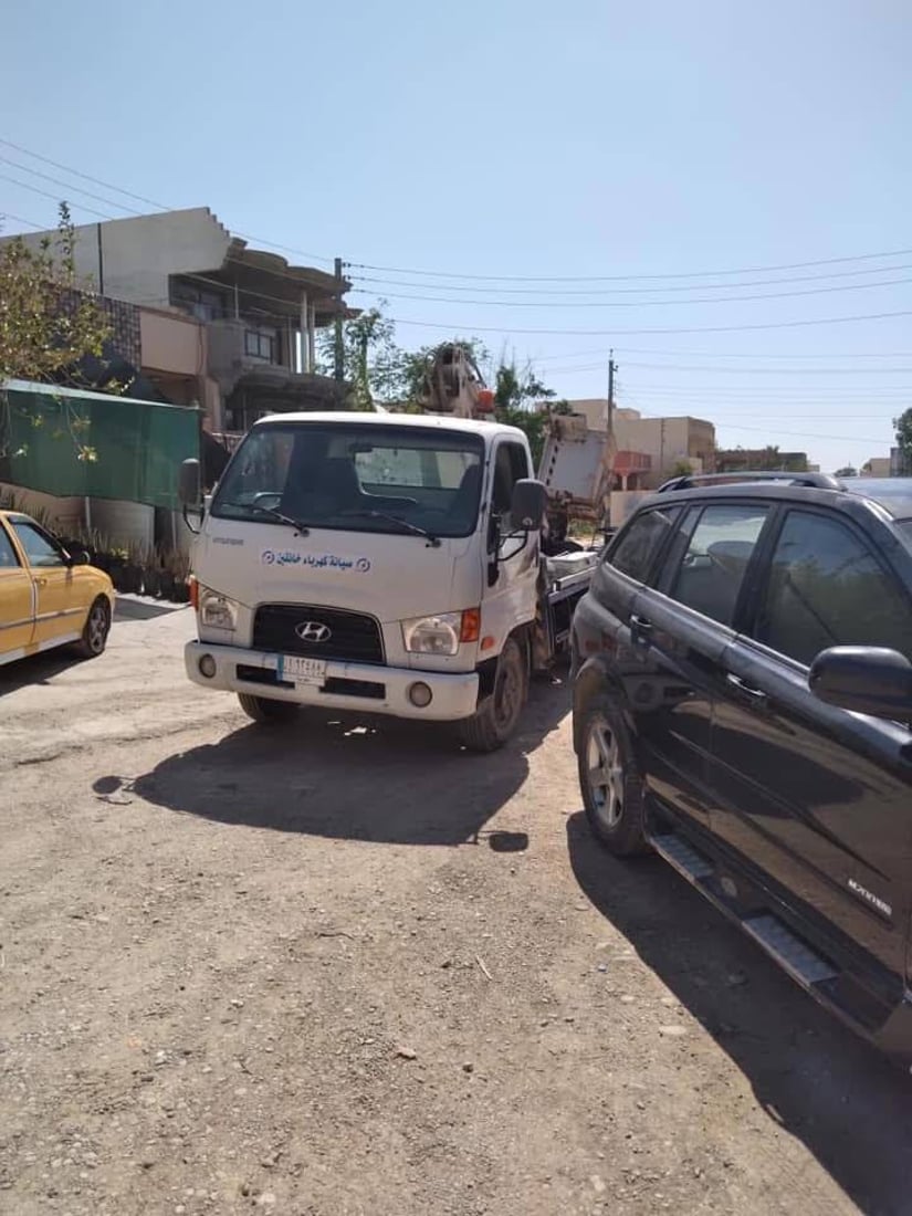 فەرمانگەی کارەبای خانەقین کێشەی کەمی ئۆتۆمبێل و کارمەندیان هەیە