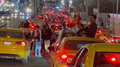كركوك لا تنام الليلة.. الاحتفالات متواصلة بالفوز الآسيوي وحصة كبيرة لـ”ابن الحويجة”