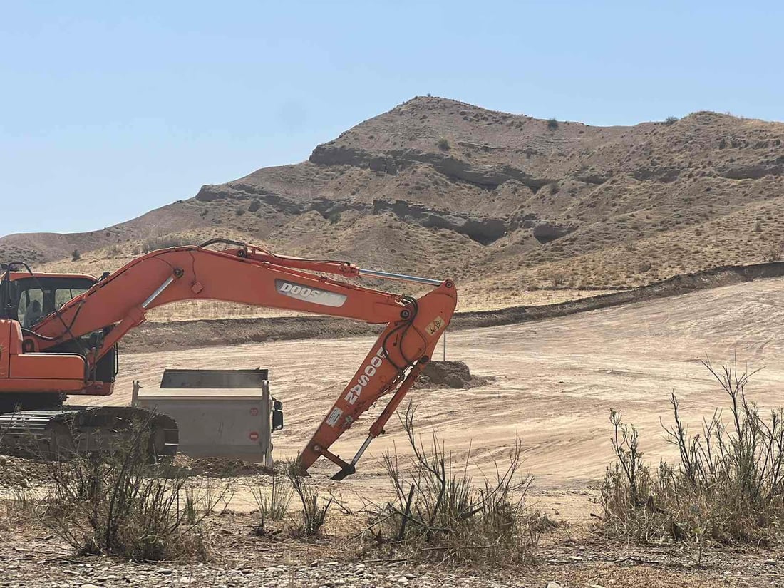 کارکردن لە گەورەترین پۆندی کوردستان بەردەوامە