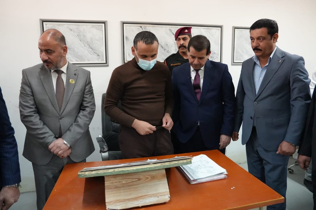 صور: افتتاح مدرسة داخل سجن الناصرية المركزي