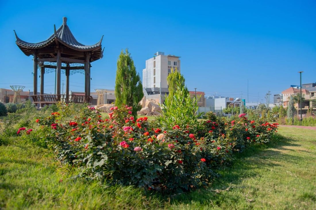 پاركی “دۆستایەتیی چین” لە هەولێر كرایەوە