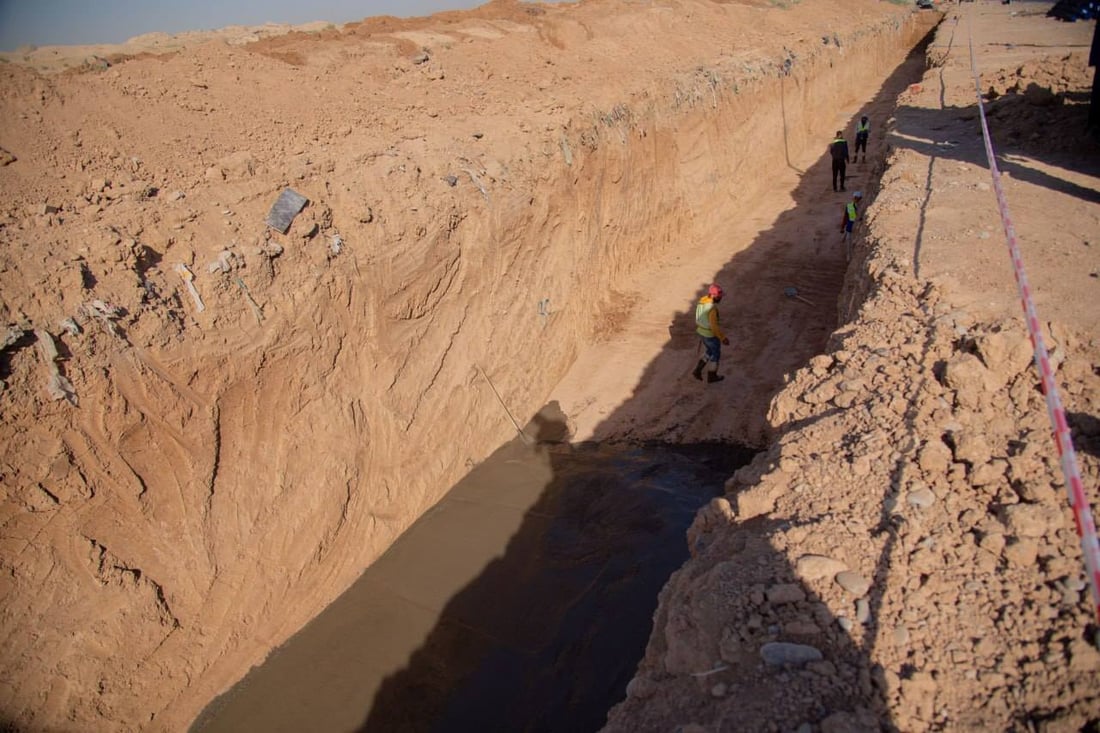 شارەوانی عەزمی جەزم کردووە؛ كاره‌كانی پڕۆژه‌ خزمەتگوزارییەکەی باغلومناره چڕتر ده‌كرێنەوە