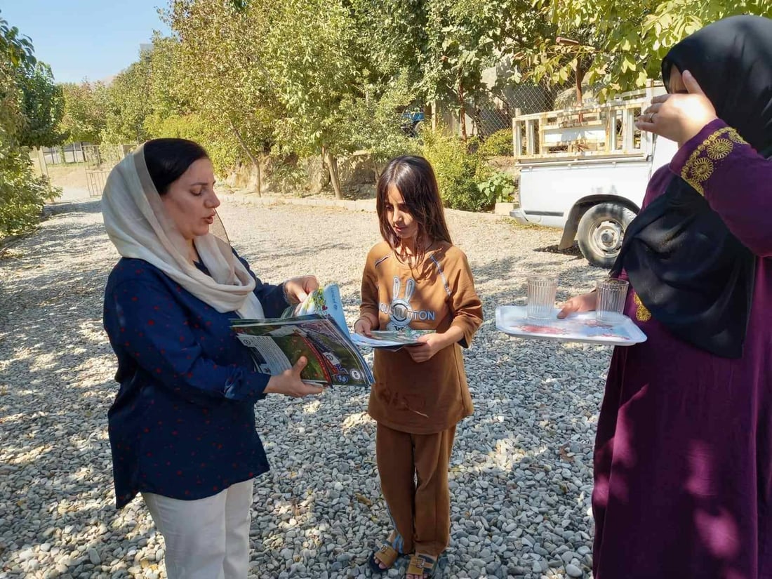 ماڵ به‌ ماڵى گوندکانی سلێمانى دەگەڕێن و رێنمایی خۆپاراستنیان پێشكه‌ش كردوون