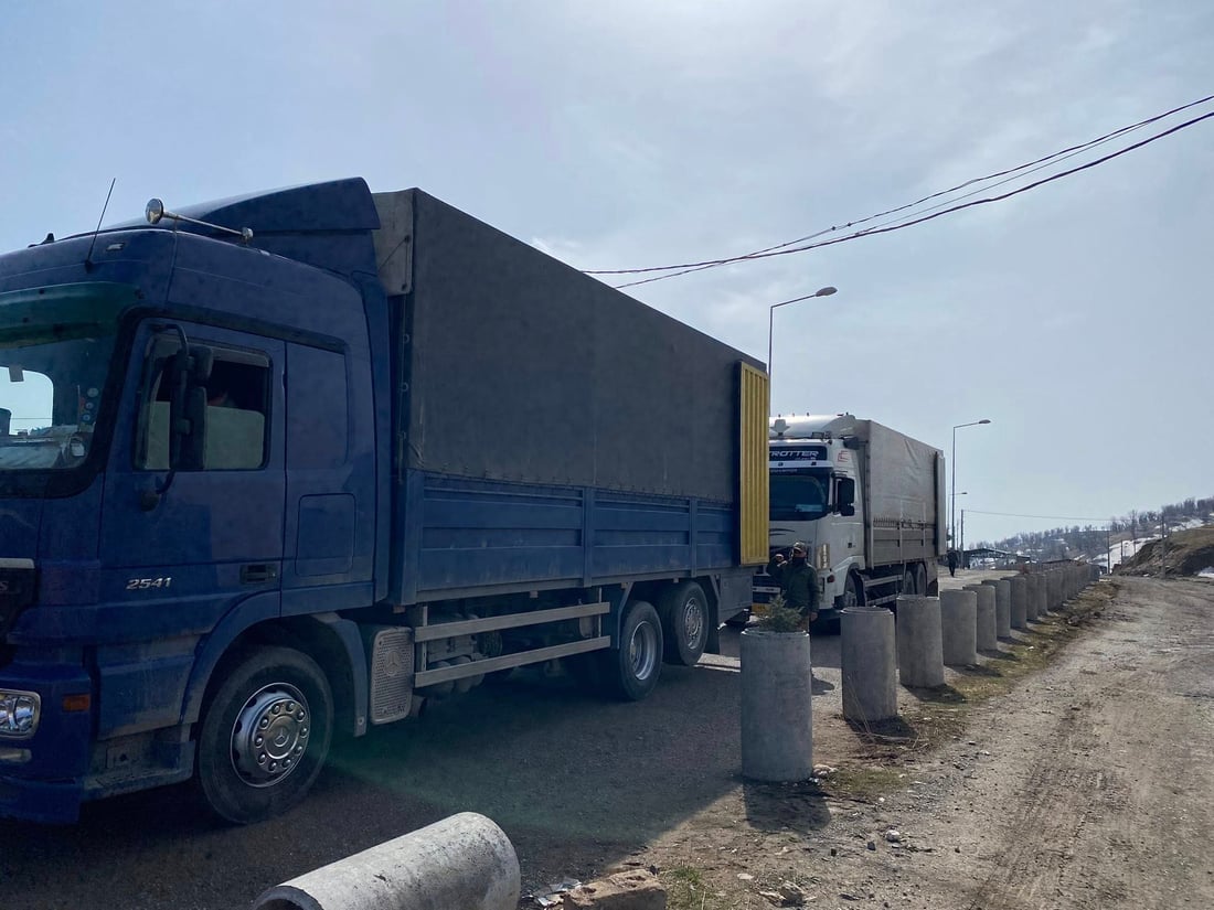 هاتوچۆى بازرگانى لە مەرزى سەیران بەن دەستیپێکردەوە