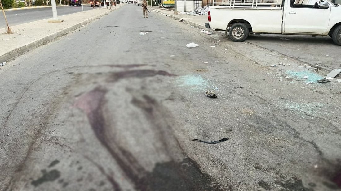 صور من مكان الحادث: مكافحة الإرهاب اشتبك مع دواعش داخل سوبرماركت في آلتون كوبري