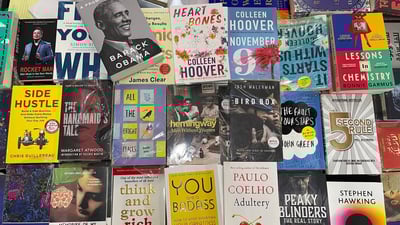 English books attract visitors at international book fair