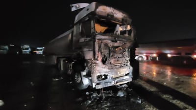 لە زاخۆ تانکەرێک ئاگریگرت