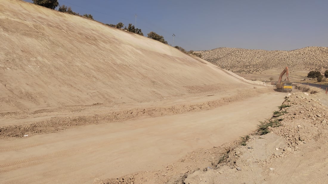 کارکردن لە رێگای دەربەندیخان – سلێمانی راوەستاوە