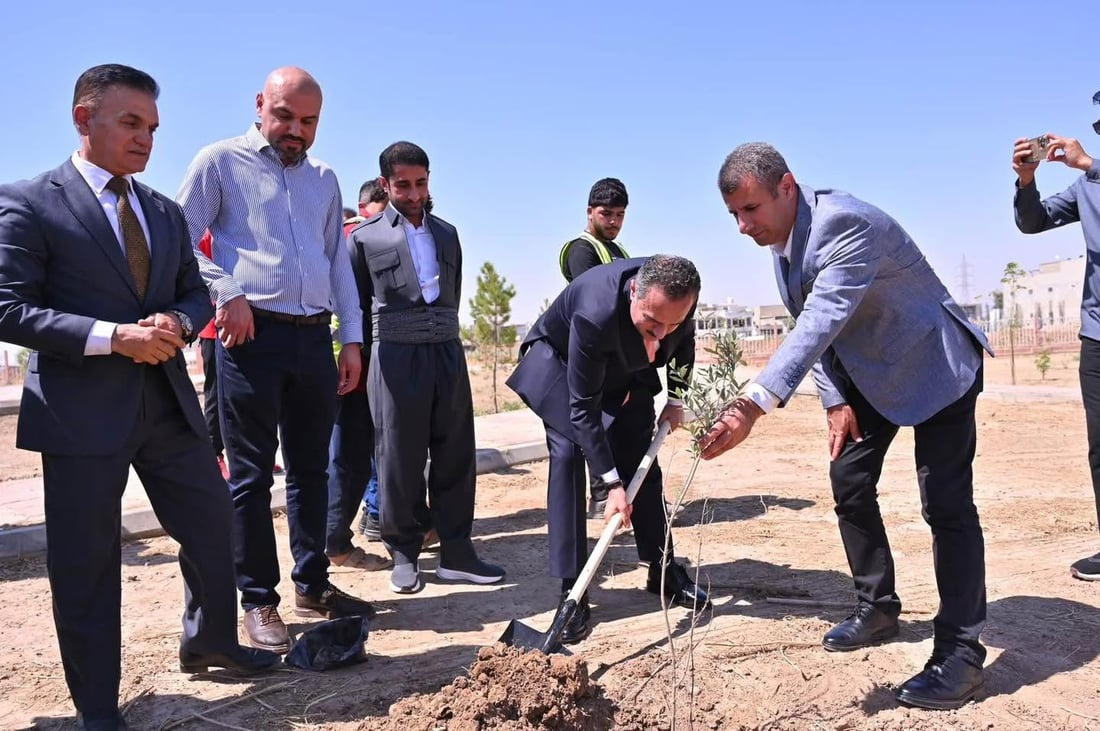 پارکێکی تازە لە شاوێس کرایەوە