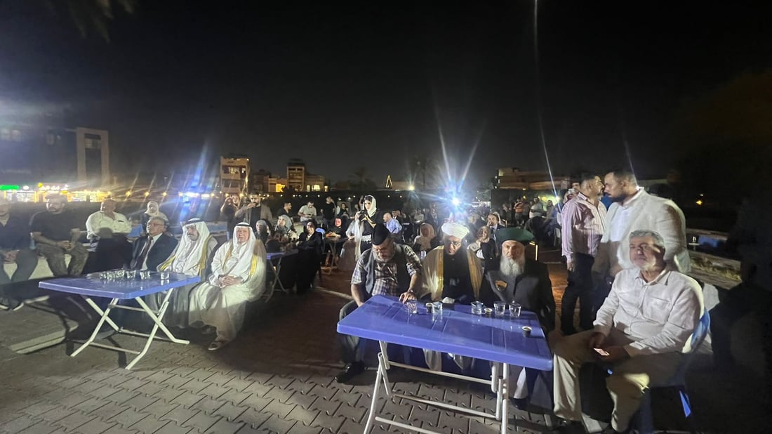صور من ليل الأعظمية وذكرى الملك.. المشاهير تجمعوا في مقبرة فيصل