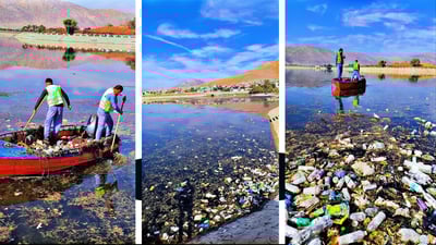 ئه‌مساڵ به‌نداوه‌كه‌ى سه‌روچاوه‌ چوار جار پاككراوه‌ته‌وه‌ و گه‌شتیارانیش پیسی ده‌كه‌نه‌وه‌