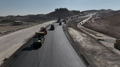 قیرتاوکردنى دووسایدى کەسنەزان- گۆمەسپان دەستیپێکرد