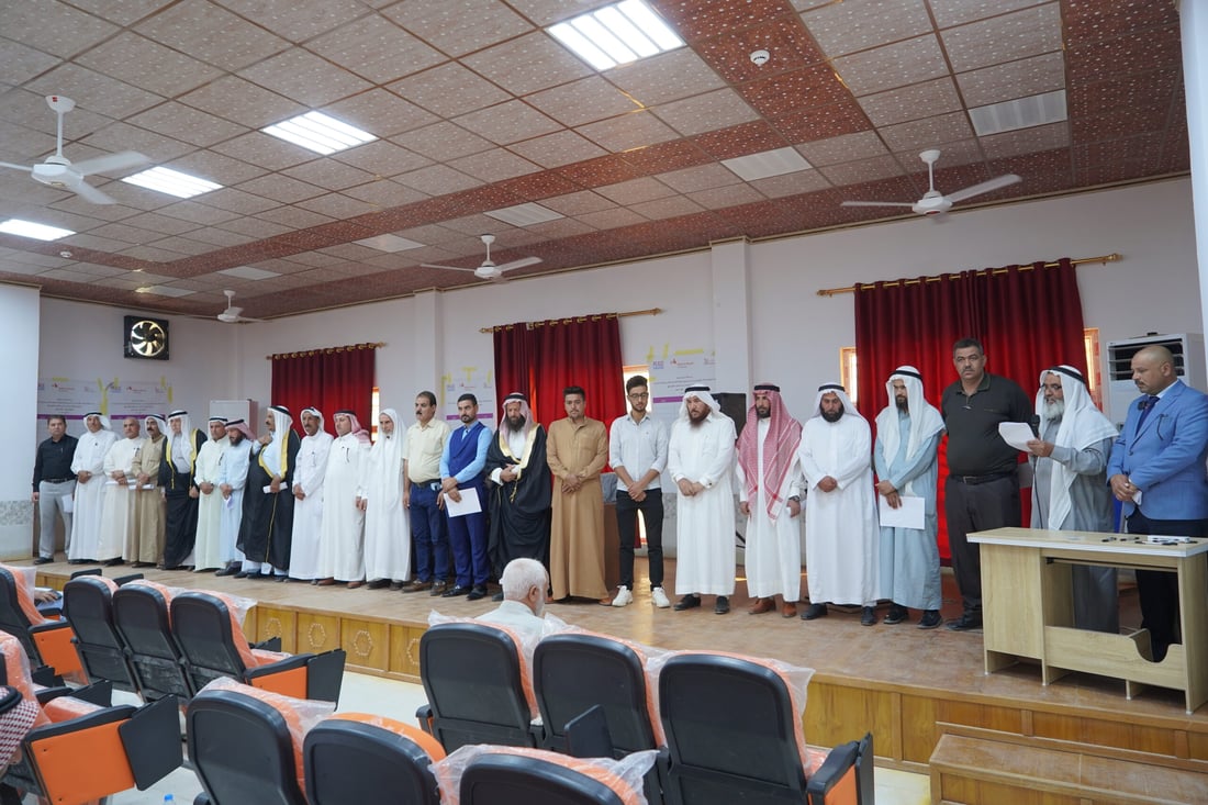 صور: وجهاء العياضية يوقعون ميثاقاً برعاية ألمانية لمنع التجاوز على المياه