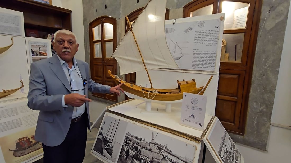 Reconstructed boats bring lost river craft back to Mosul