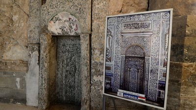 Five Islamic State bombs found hidden in iconic Iraq mosque, says UN agency