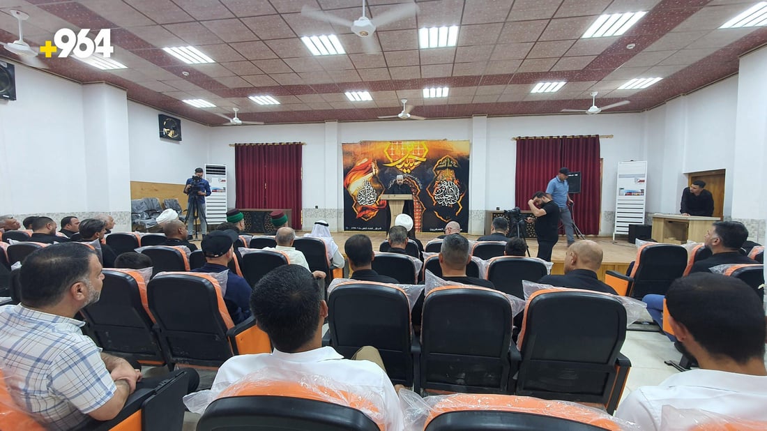 صور: 600 كم قطعها وفد من كربلاء إلى تلعفر لاستذكار عاشوراء وإدانة حرق القرآن