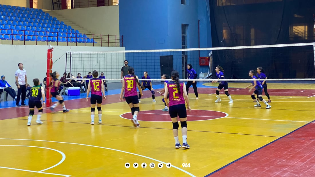 لە بالەی کچانی عێراقدا سلێمانی لە ئافرەتانی هەولێری بردەوە