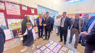 كربلاء: اكثر من 100 مدرسة واعدادية تنظم معرضاً للوسائل التعليمية والمبتكرات