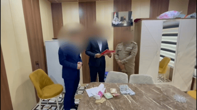 عەقیدێکی پۆلیس بە تۆمەتی بەرتیل وەرگرتن دەستگیر کرا