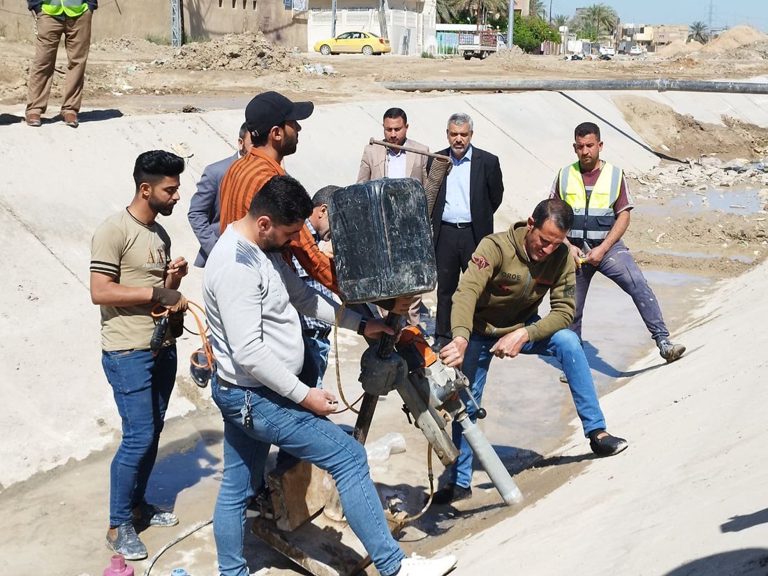 الحلة: عينات من مشروع “نهر اليهودية” إلى المختبر الوطني إثر “مخالفات جسيمة”