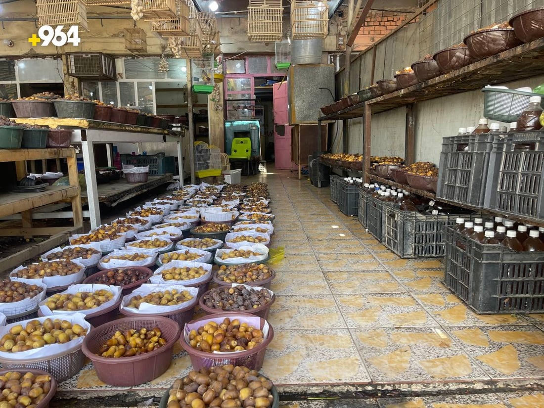 صور: مهرجان تمور حقيقي في ديالى.. خلال البرحي في مجمدات لا تفتح إلا شتاءً
